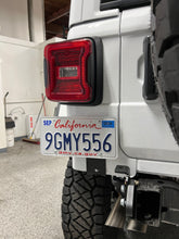 Load image into Gallery viewer, Jeep Wrangler JL Body License Plate Mount Holder, Left Side Black