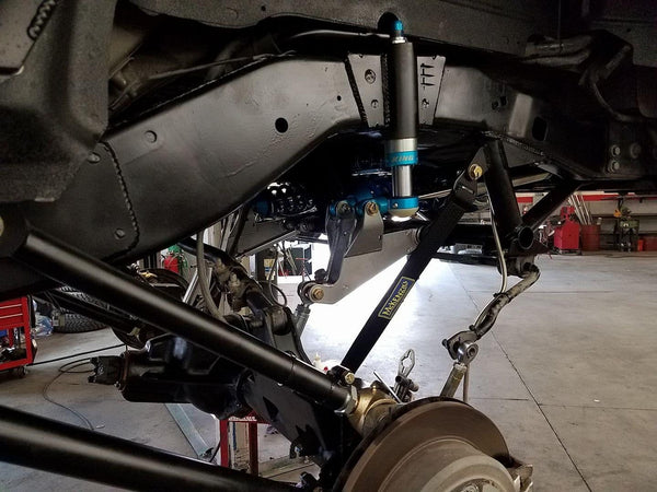 JK JKU FRONT DOUBLE THROW DOWN KING COILOVER BYPASS SHOCK SYSTEM