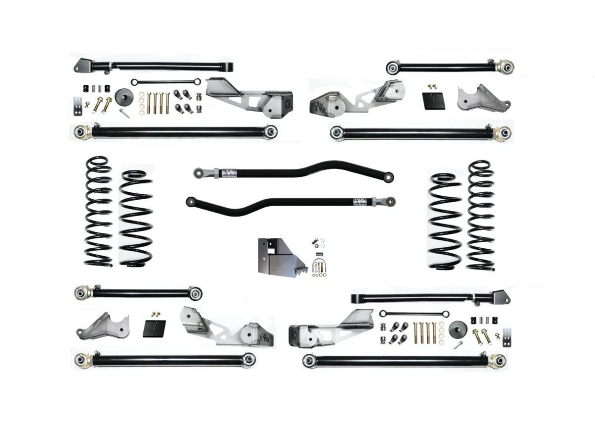4.5 Inch Adventure X2 Pro Elite Coilover Long-Arm Suspension System for Jeep Wrangler JLU Gas Models Trail Runner System Stage 1 Rock Krawler main image 1