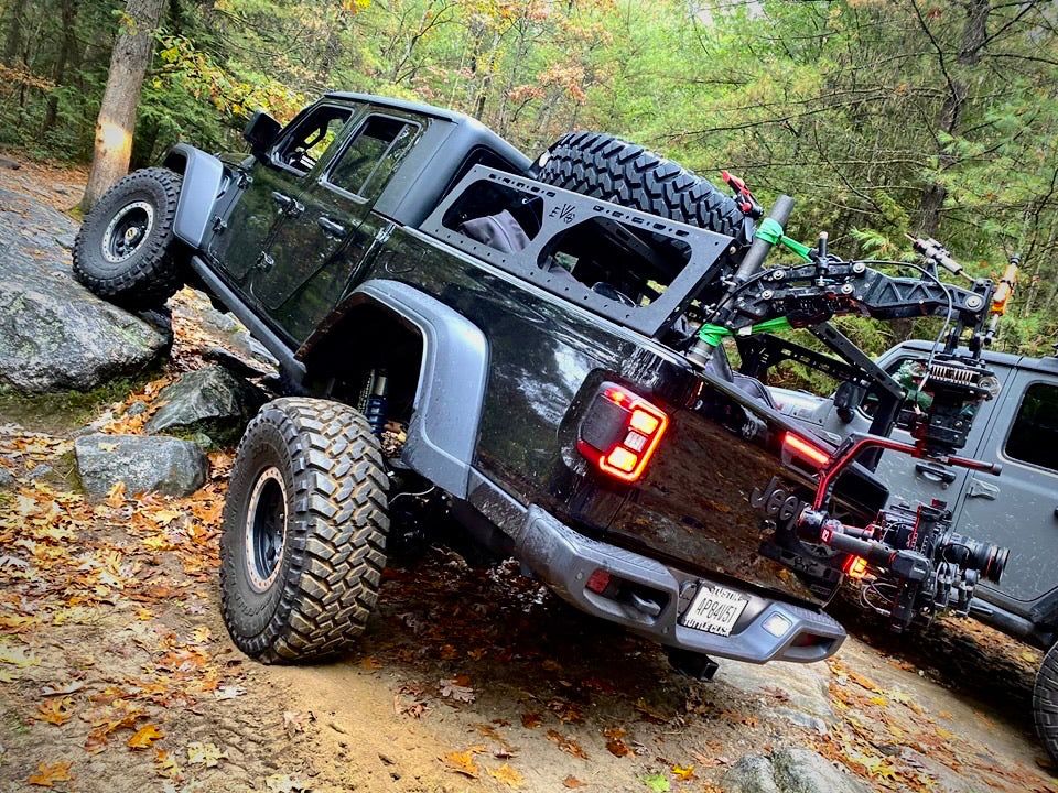 JT GLADIATOR BED RACK FOR JT (Bare Metal) EVO Manufacturing