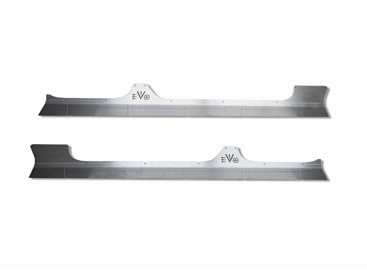 Jeep Wrangler Unlimited JLU Rock Skins Aluminum ADHESIVE / BOLT ON