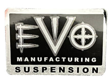Load image into Gallery viewer, EVO Manufacturing Suspension Sticker 4&quot; x 3&quot;