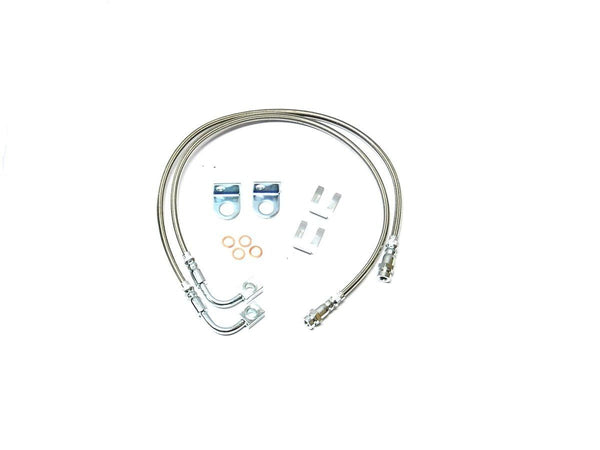 Jeep JK Metal Cloak Extended Replacement Brake Lines - Jeep Rubicon 2007-2018 | 1101