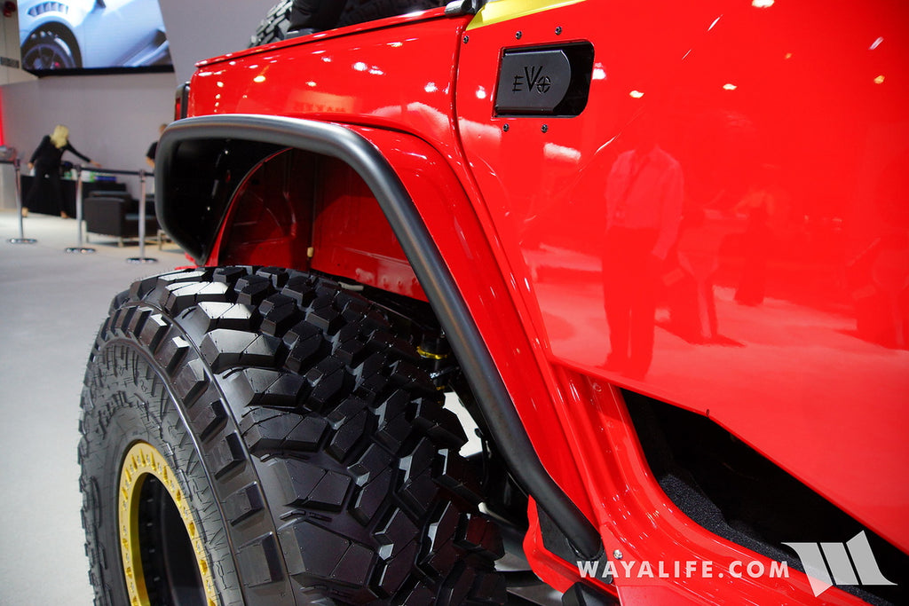 RADIUS FRONT AND REAR FENDER PACKAGE JK/JKU