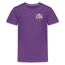 Load image into Gallery viewer, EVO Mountain Kids&#39; T-Shirt - purple