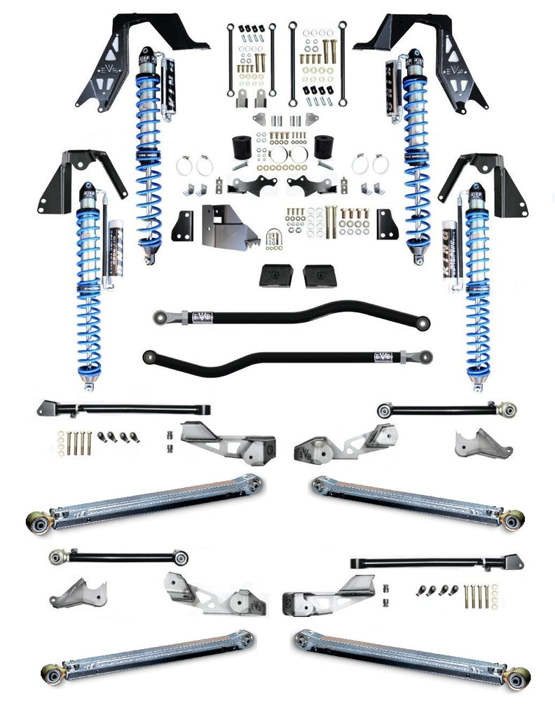 JLU DIESEL 3-5 inch LIFT KING 2.5 inch COILOVER PRO SUSPENSION SYSTEMS ( 4-Door ) JEEP WRANGLER