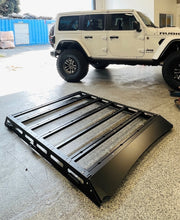 Load image into Gallery viewer, Jeep Wrangler JLU FULL ROOF RACK, ALUMINUM