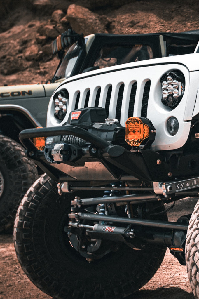 KSPEC Pre Runner Front Winch Tube Bumper JK JL JT