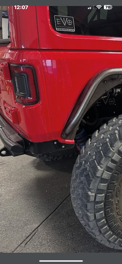 Jeep Wrangler JL Lower Corner Armor