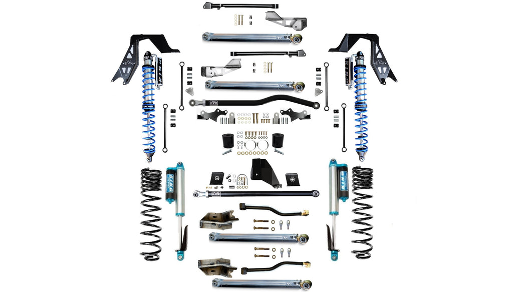 JT (GAS) 4.5 or 6.5 Inch Lift KING FUSION SUSPENSION LONG ARM LIFT KIT JEEP GLADIATOR