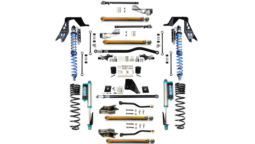 JT (GAS) 4.5 or 6.5 Inch Lift KING FUSION SUSPENSION LONG ARM LIFT KIT JEEP GLADIATOR