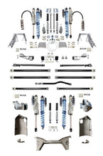 Load image into Gallery viewer, JLU KING Front 2.5 Inch Double Throwdown Rear 2.5/3.0 Inch Coil over Bypass Triangulated Long Arm PRO PLUS, BLACK, 4 Door 2.0 or 3.6L or 392 JEEP WRANGLER