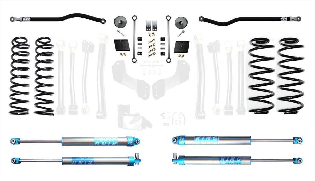 2.5 INCH 4XE JEEP JL WRANGLER LIFT KIT ENFORCER SUSPENSION SYSTEMS