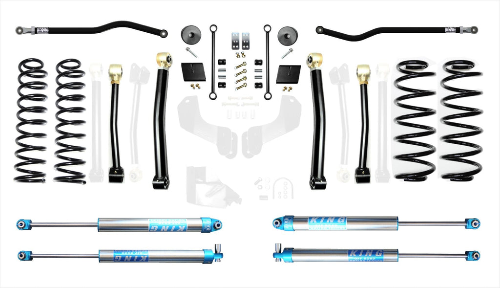 3.5 INCH 4XE JEEP JL WRANGLER LIFT KIT ENFORCER SUSPENSION SYSTEMS