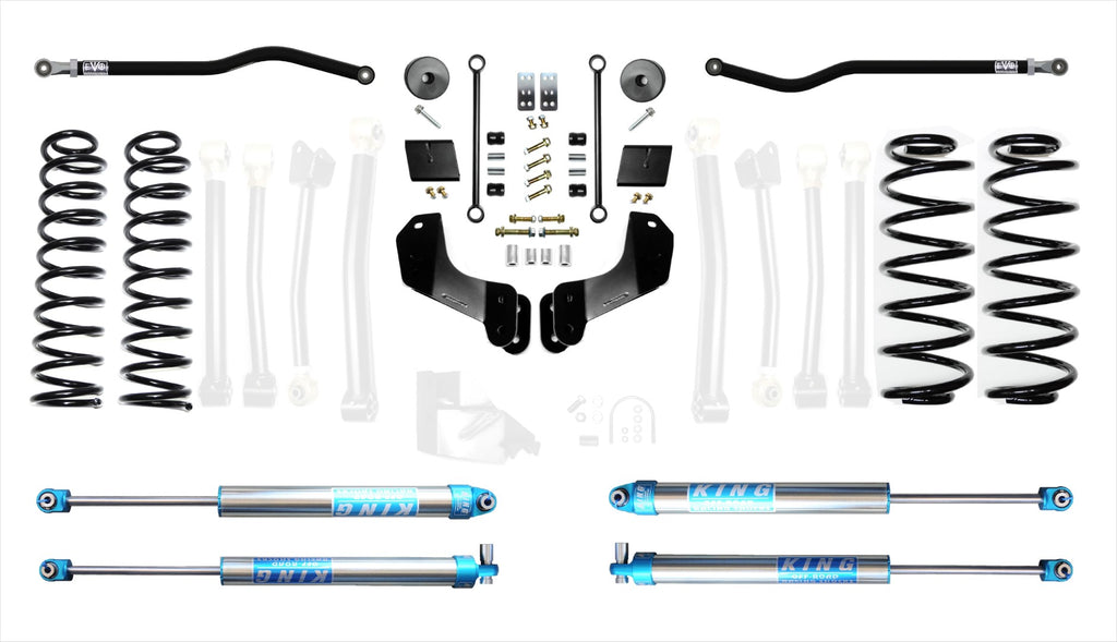 3.5 INCH 4XE JEEP JL WRANGLER LIFT KIT ENFORCER SUSPENSION SYSTEMS