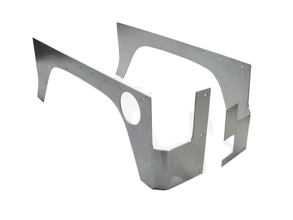 REAR ROCKSKIN OE TAIL LIGHT CORNERS (RAW) STEEL FOR JK | EVO REAR ROCKSKIN OE TAIL LIGHT CORNERS (RAW) STEEL FOR JK | EVO
