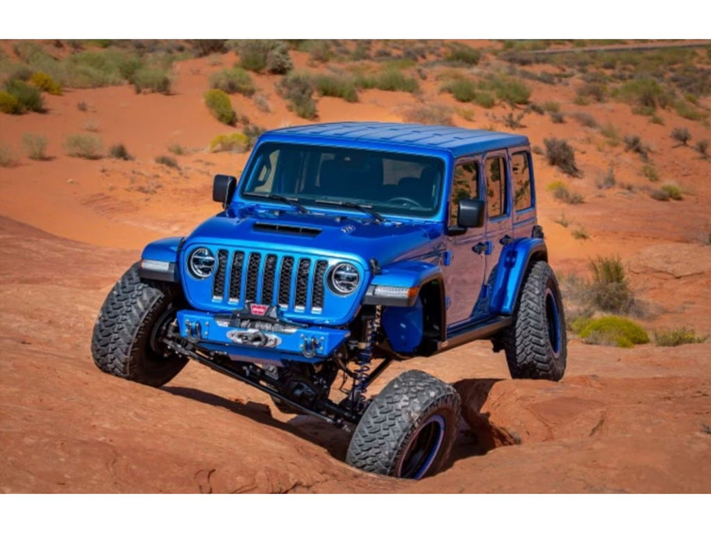 JLU (4-Door) GAS 3-5 INCH LIFT KING 2.5 INCH COILOVER PRO SUSPENSION SYSTEMS JEEP WRANGLER