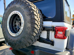2018-2023 JEEP WRANGLER HEAVY DUTY HINGED SPARE TIRE CARRIER FOR JL/JLU