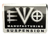 EVO Manufacturing Suspension Sticker 4