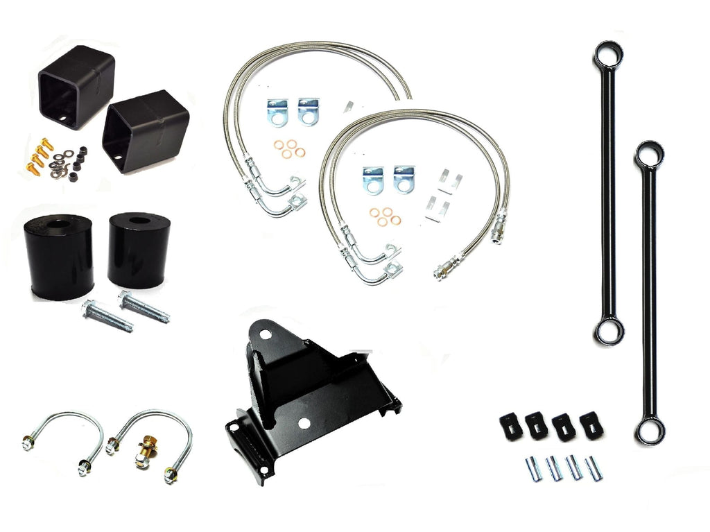 EVO ENFORCER KIT 4" COMPONENT INSTALL KIT RIGHT HAND DRIVE