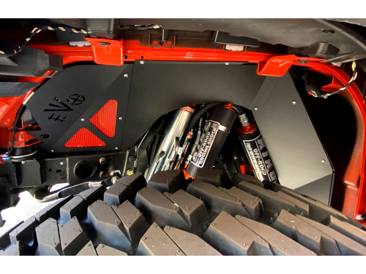 JL/JT DIESEL/392 FRONT VENTED ALUMINUM INNER FENDERS EVO Manufacturing