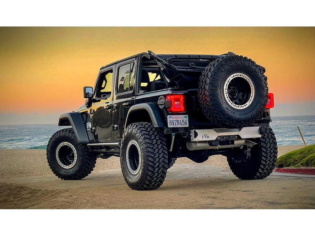 Jeep Wrangler Unlimited JLU KSPEC Rock Sliders