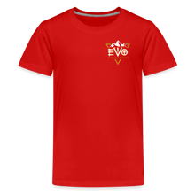 Load image into Gallery viewer, EVO Mountain Kids&#39; T-Shirt - red