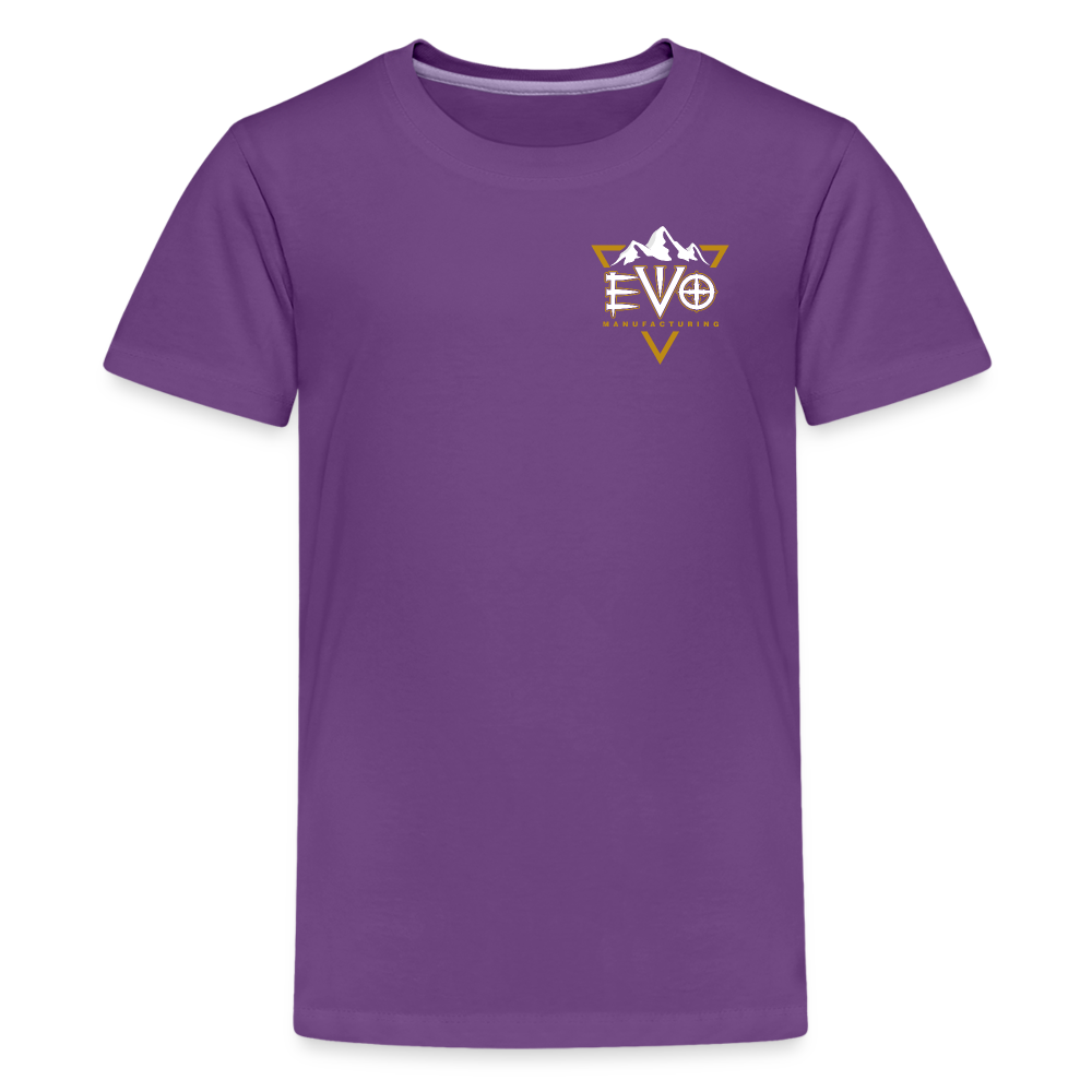 EVO Mountain Kids' T-Shirt - purple