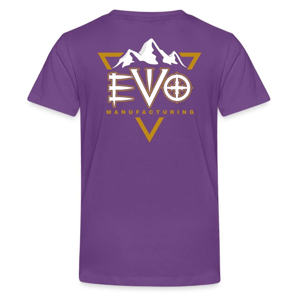 EVO Mountain Kids' T-Shirt - purple