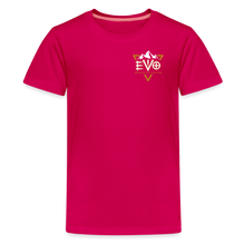 Load image into Gallery viewer, EVO Mountain Kids&#39; T-Shirt - dark pink