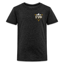 Load image into Gallery viewer, EVO Mountain Kids&#39; T-Shirt - charcoal grey